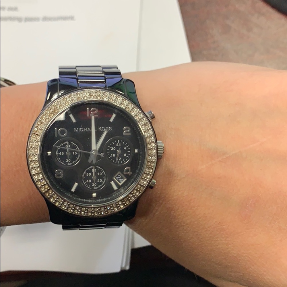 MICHAEL Michael Kors Black Mk5190 Ceramic